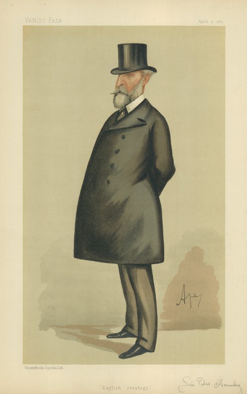 Generalløjtn Sir Edward Bruce Hamley af Carlo Pellegrini