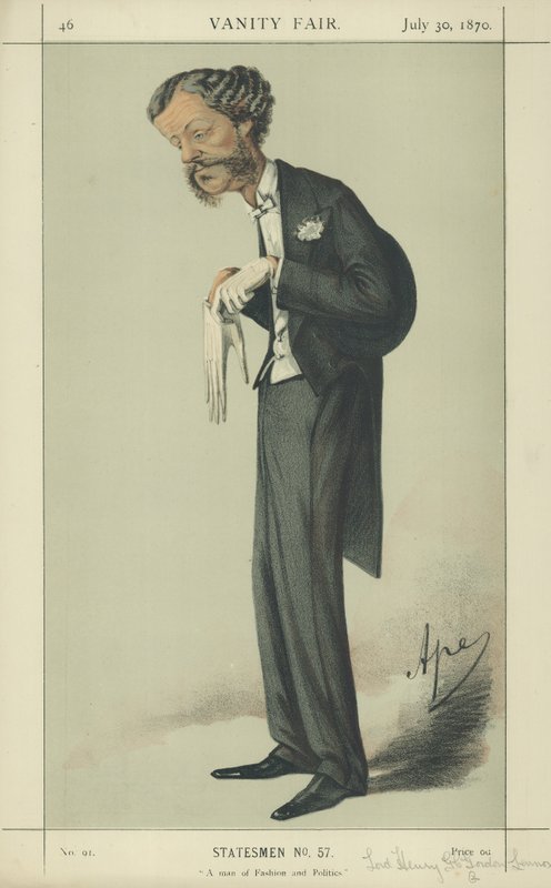 Lord Henry G C Gordon-Lennox af Carlo Pellegrini
