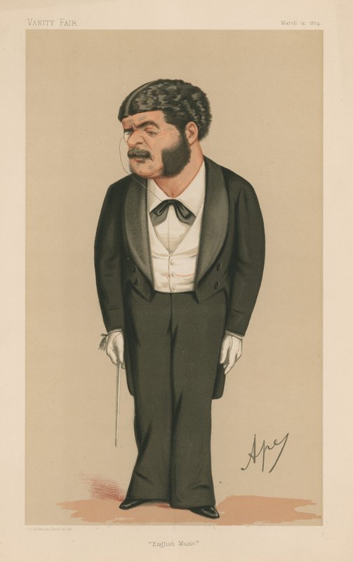 Mr Arthur Sullivan af Carlo Pellegrini