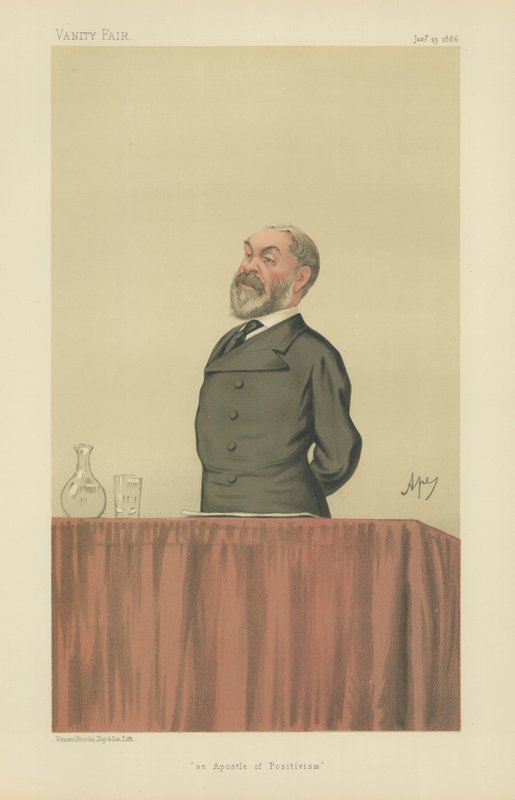 hr. Frederic Harrison af Carlo Pellegrini