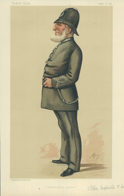 Politiinspektør Ebenezer Denning af Carlo Pellegrini