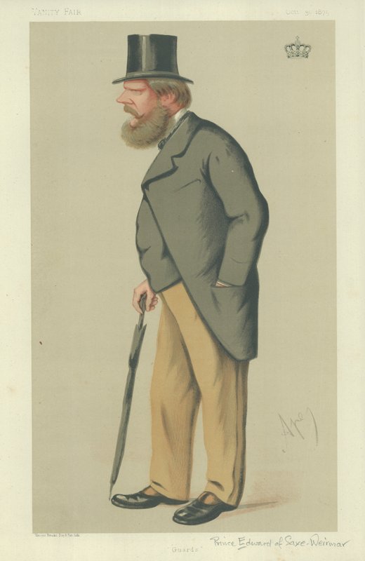 Prins Edward af Sachsen-Weimar af Carlo Pellegrini