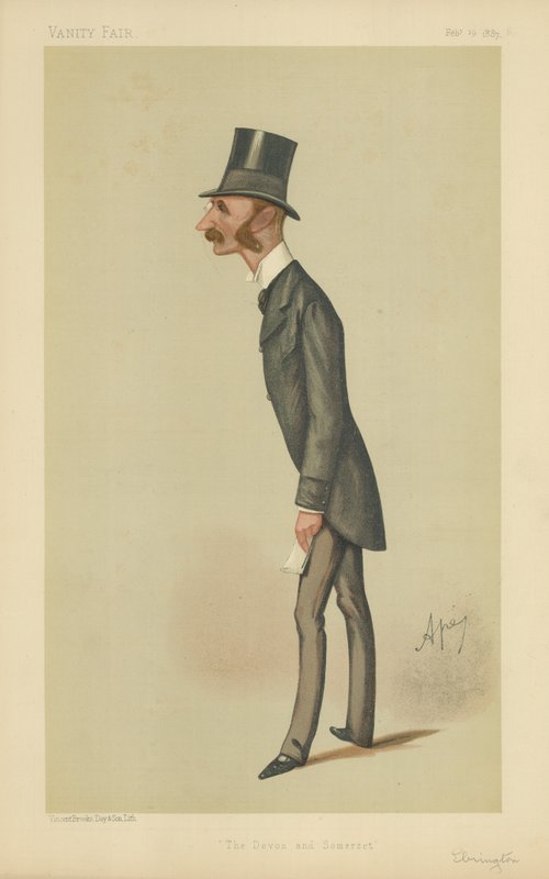 Viscount Ebrington af Carlo Pellegrini