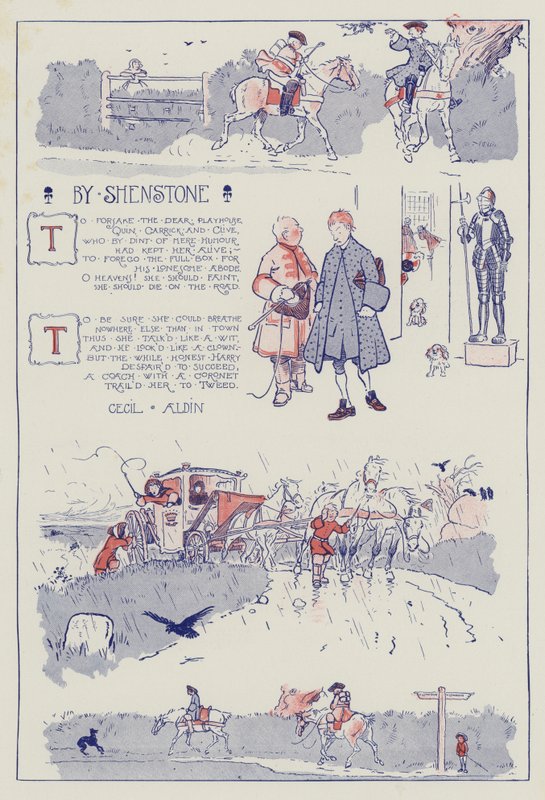 En ballade af Shenstone af Cecil Charles Windsor Aldin