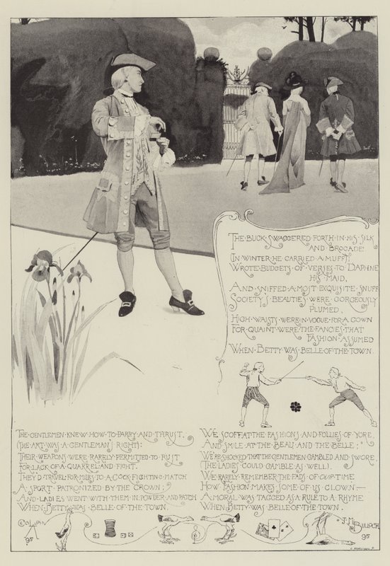 The Belle of the Town, af J M Bulloch af Cecil Charles Windsor Aldin