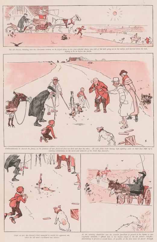Julegaven til en godsejer af Cecil Charles Windsor Aldin