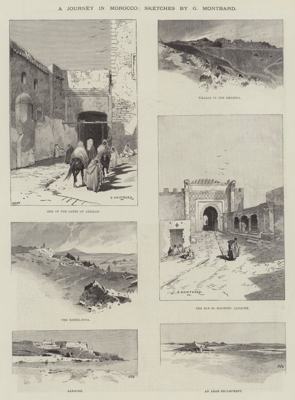 En rejse i Marokko af Charles Auguste Loye
