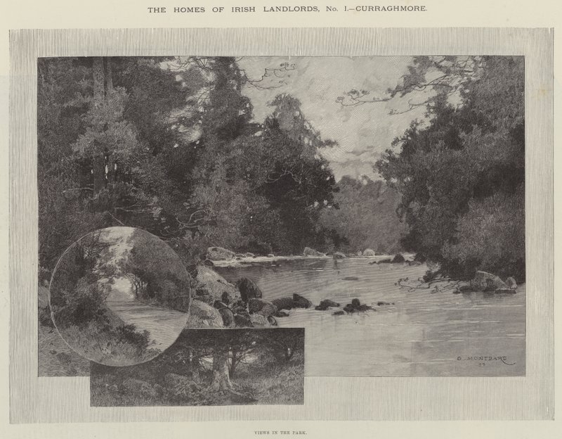Curraghmore af Charles Auguste Loye