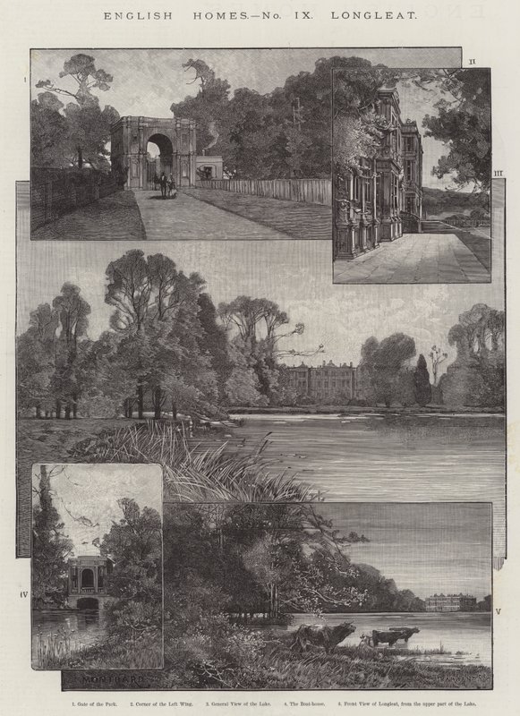 Longleat af Charles Auguste Loye