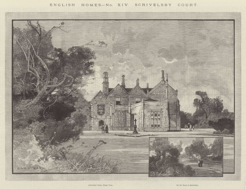 Scrivelsby Court af Charles Auguste Loye