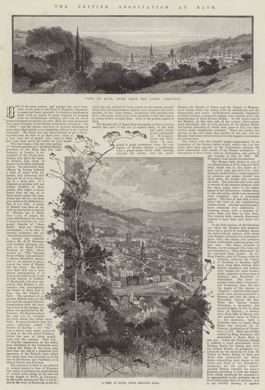 British Association at Bath af Charles Auguste Loye