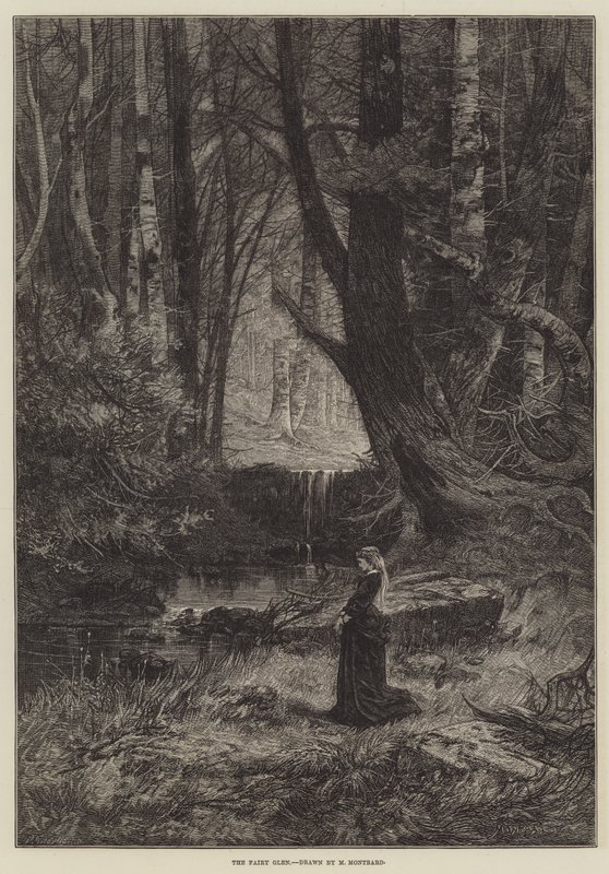 Fairy Glen af Charles Auguste Loye