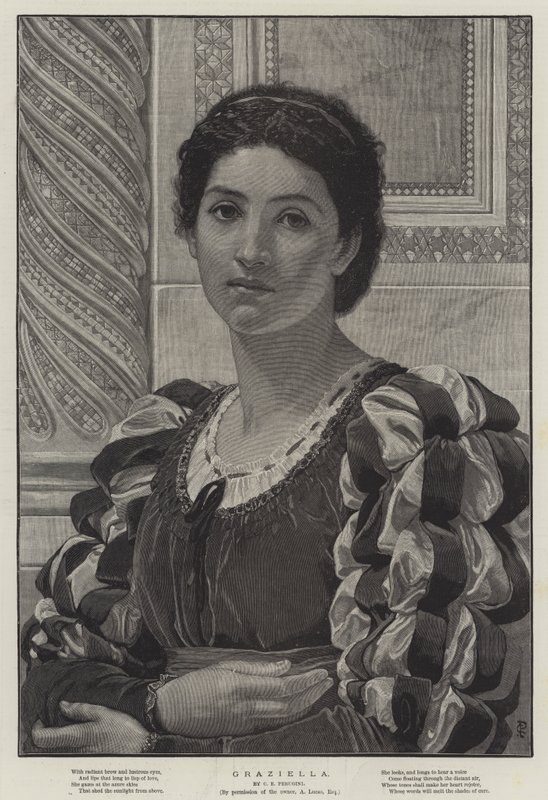 Graziella af Charles Edward Perugini