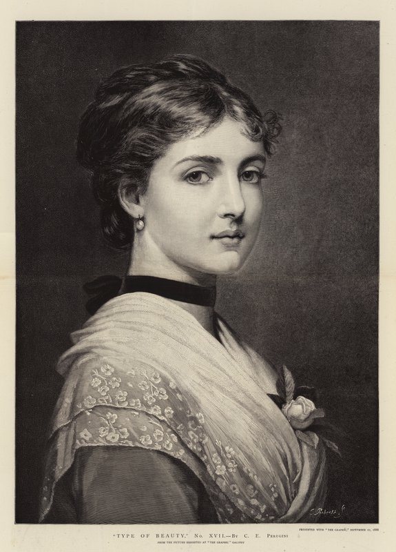 Skønhedens art, nr. XVII af Charles Edward Perugini