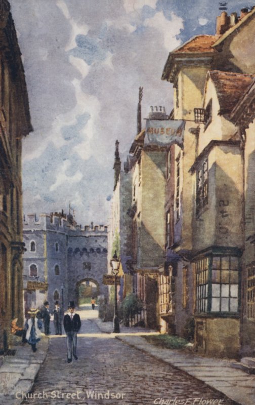 Church Street, Windsor af Charles Edwin Flower