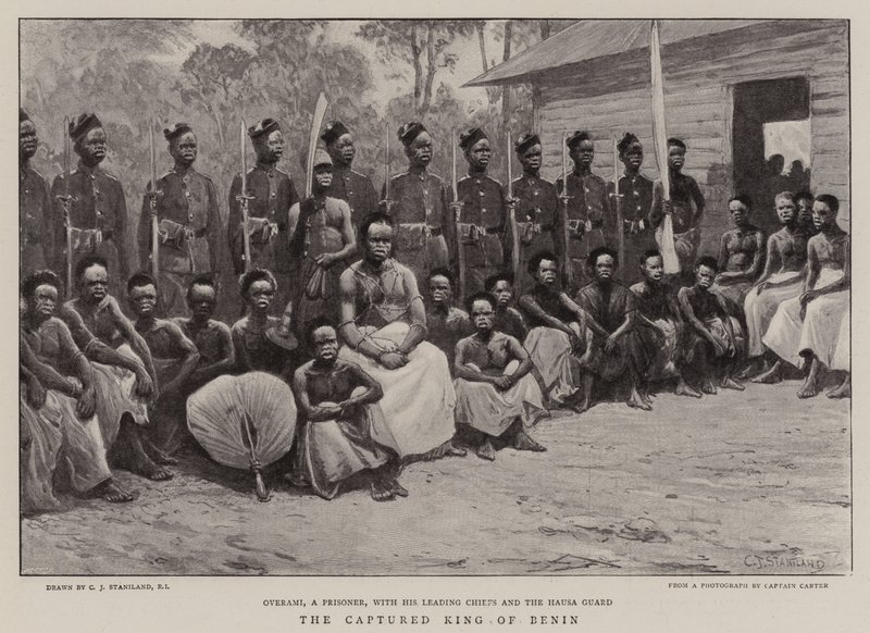Den fangne konge af Benin af Charles J. Staniland