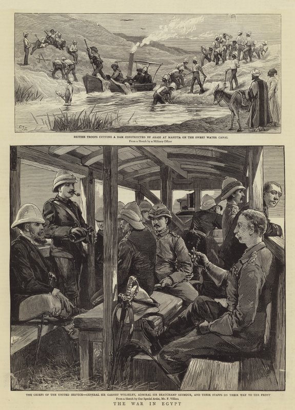 Krigen i Egypten af Charles J. Staniland