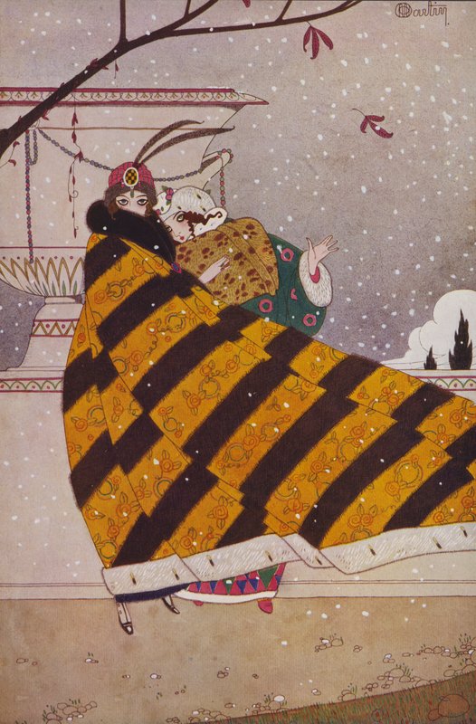 Art Deco modeplade af Charles Martin