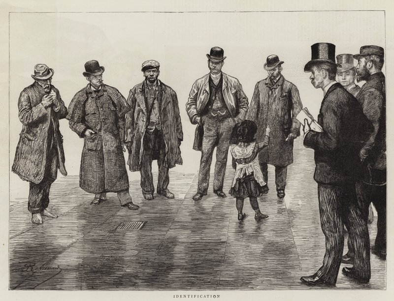 Identifikation af Charles Paul Renouard