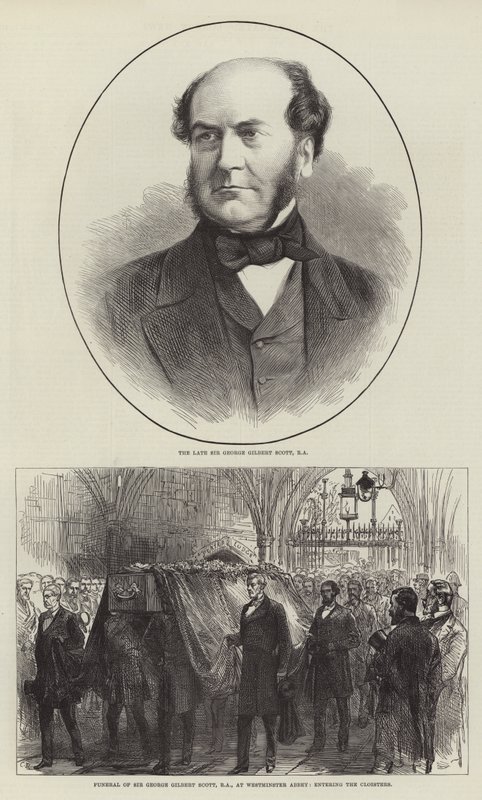 George Gilbert Scott af Sir John Charles Robinson