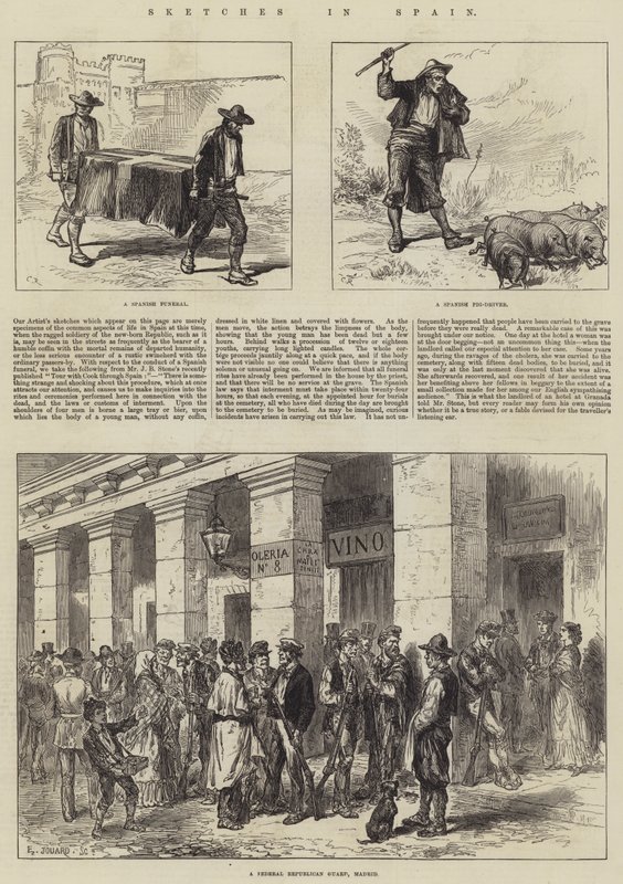Skitser i Spanien af Sir John Charles Robinson