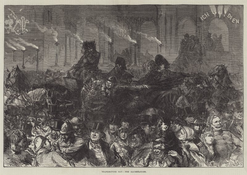 Thanksgiving Day, Illuminations af Sir John Charles Robinson