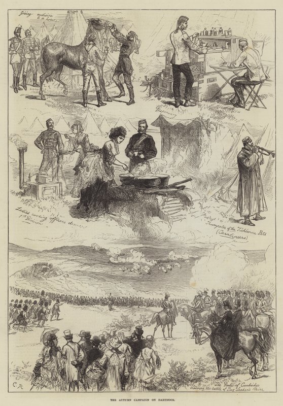 Efterårskampagnen på Dartmoor af Sir John Charles Robinson
