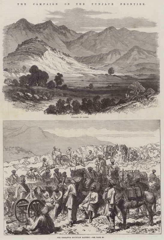 Kampagnen på Punjaub-grænsen af Sir John Charles Robinson