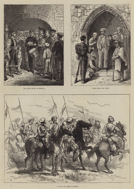 Borgerkrigen i Spanien af Sir John Charles Robinson