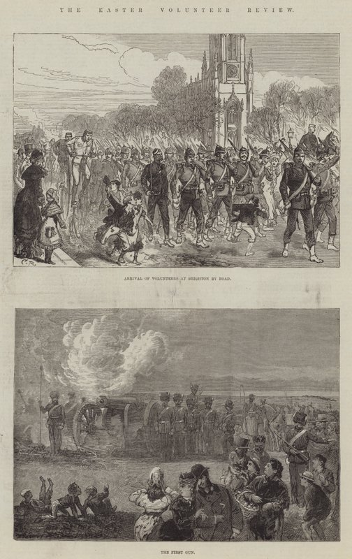 Anmeldelse af den frivillige i påsken af Sir John Charles Robinson