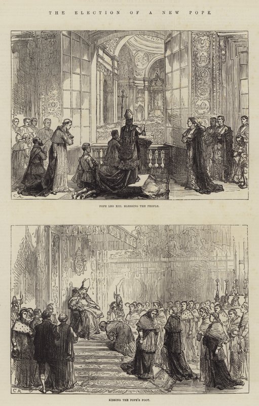 Valget af en ny pave af Sir John Charles Robinson