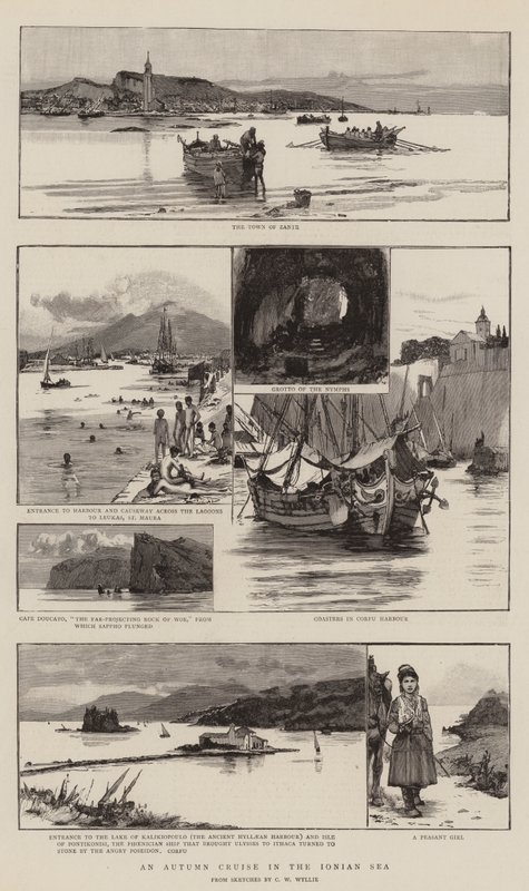De Ioniske Øer af Charles William Wyllie
