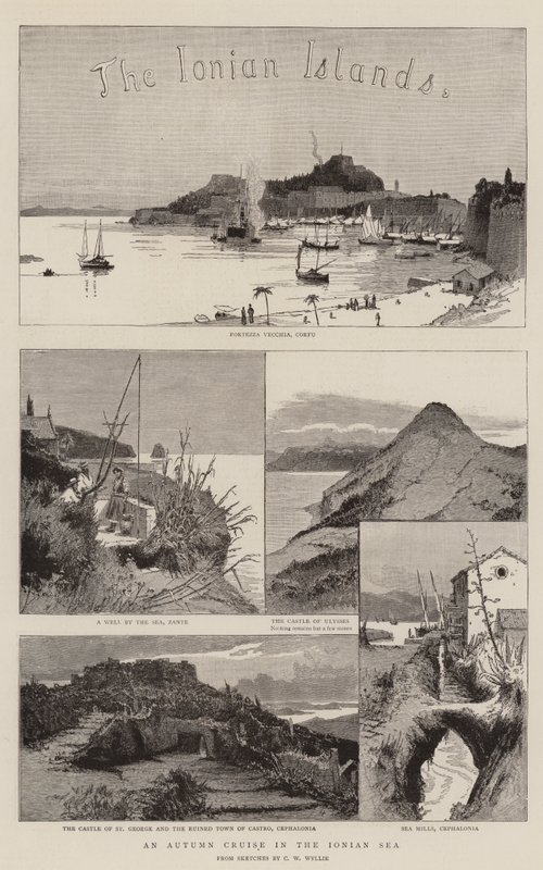 De Ioniske Øer af Charles William Wyllie
