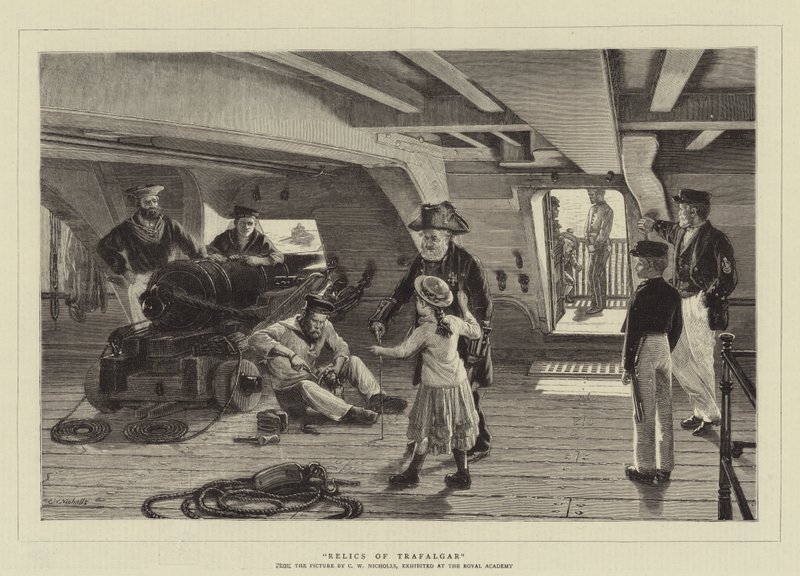 Relikvier fra Trafalgar af Charles Wynne Nicholls