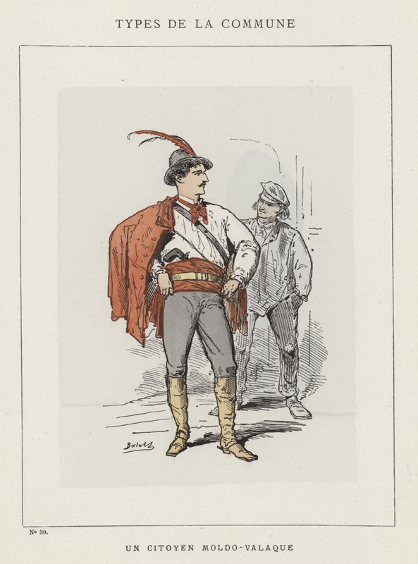 En moldovisk-halacansk statsborger af Charles Albert d Arnoux Bertall