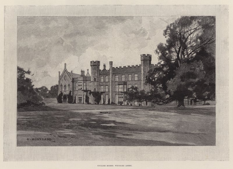 English Homes, Wycombe Abbey af Charles Auguste Loye