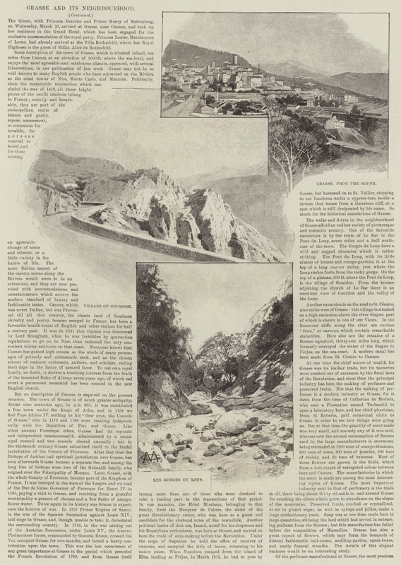 Grasse og dets kvarter af Charles Auguste Loye