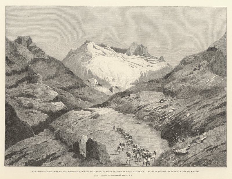 Stanleys Emin Pasha nødhjælpsekspedition af Charles Auguste Loye