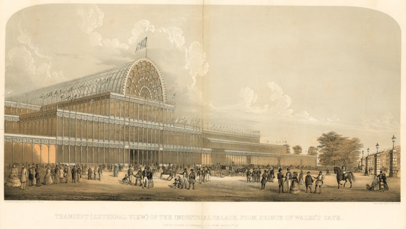 Crystal Palace; den store udstilling i 1851 af Charles Burton