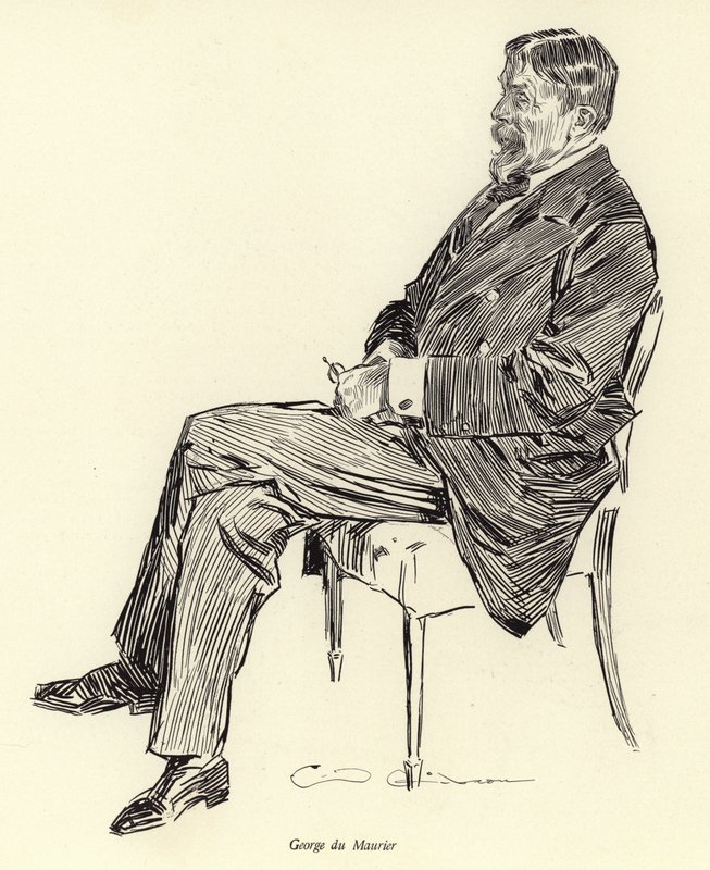 George Du Maurier, portræt af Charles Dana Gibson