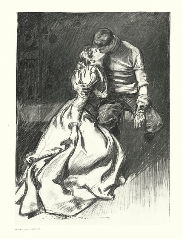 Kys (litografi) af Charles Dana Gibson