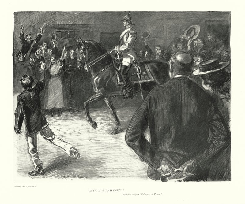 Rudolph Rassendyll (litografi) af Charles Dana Gibson
