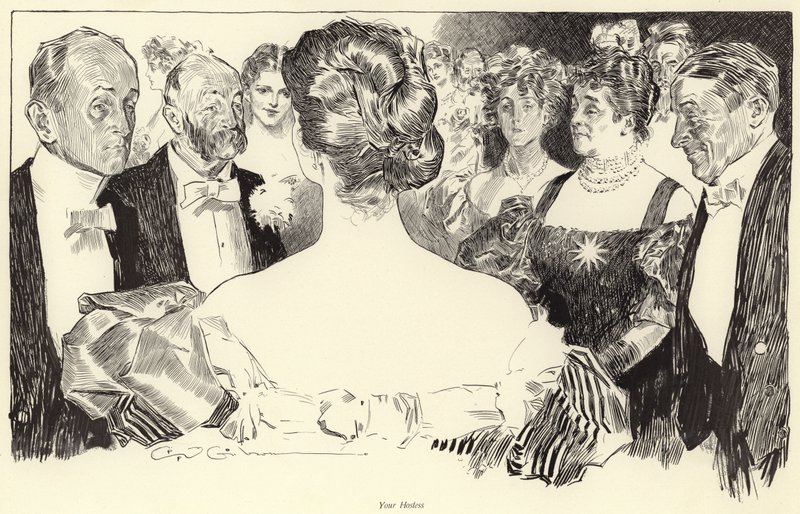 Din værtinde af Charles Dana Gibson