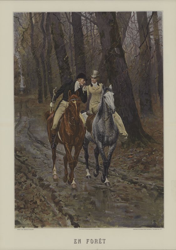 En Foret af Charles Edouard Delort