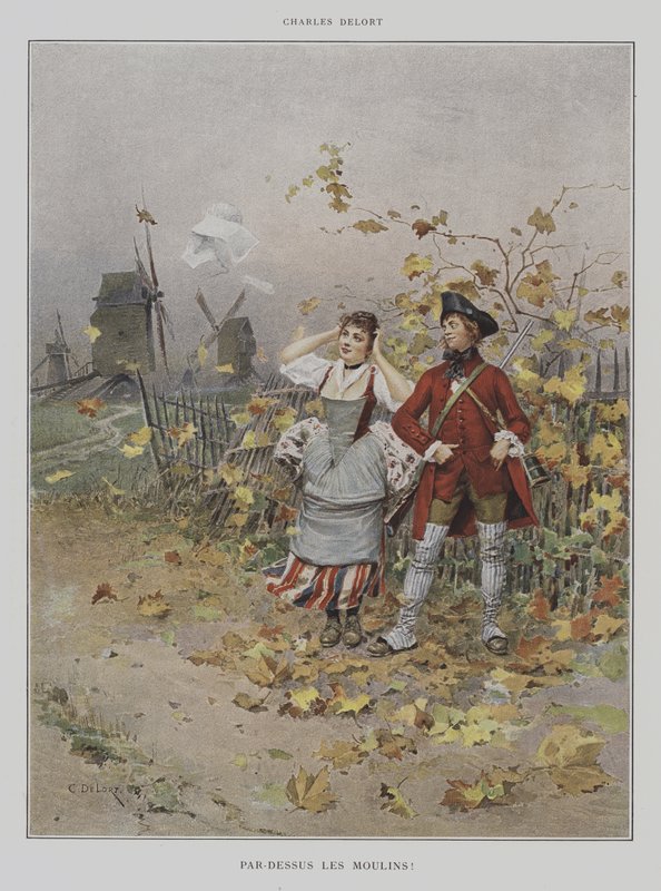 Over møllerne! af Charles Edouard Delort