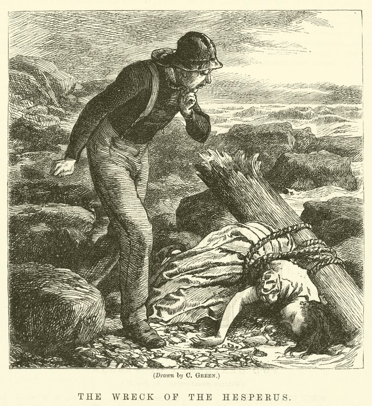 Vraget af Hesperus af Charles Green