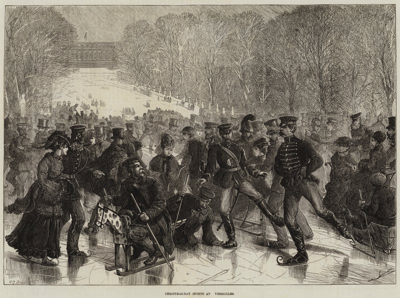 Juledagsport i Versailles af Charles J. Staniland