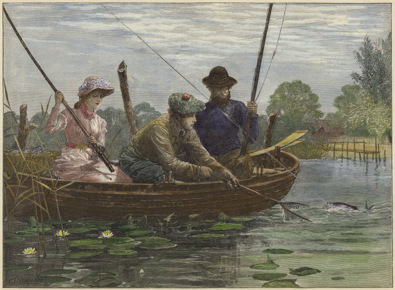 Fiskeri på Norfolk Broads af Charles J. Staniland
