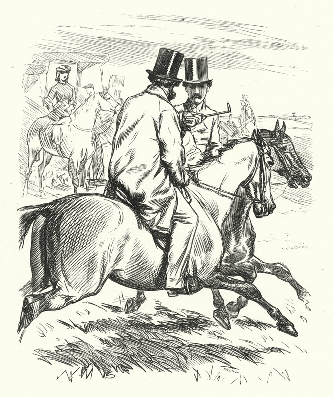 Sølvsko (gravering) af Charles Keene
