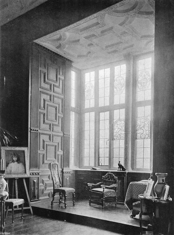 Broughton Castle: The Drawing-Room Window af Charles Latham